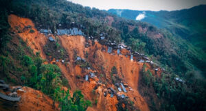 Illegal mining in Buenos Aires, Ecuador