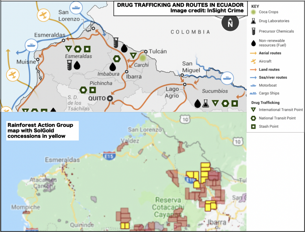 New report on Solgold in Ecuador